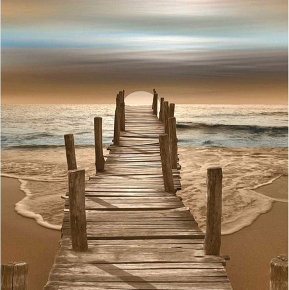 2 Diamond Kits (Giraffes/Sunset Bridge) - Picture 5 of 8